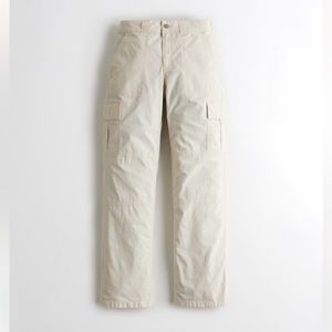 Hollister High-Rise Baggy Cargo Pants